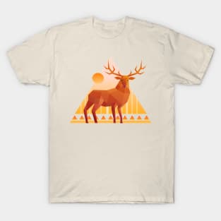 geometry deer T-Shirt